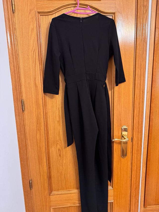 Mono largo elegante negro