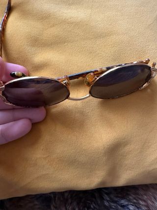 Gafas Fendi Vintage Doradas y Marrones