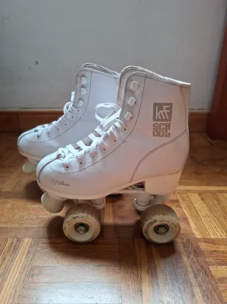 Patines artísticos blancos SCHOOL