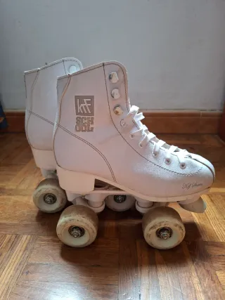 Patines artísticos blancos SCHOOL