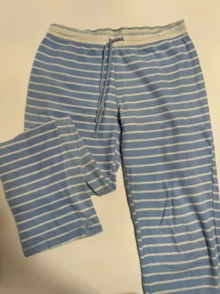 Pijama rayas azul y blanco Talla S