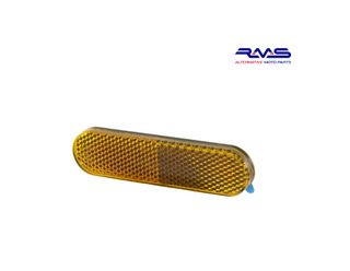 CATADIÓPTRICO LATERAL OVALADO NARANJA ADHESIVO