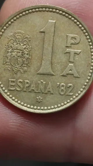 Moneda 1 Peseta España 1980
