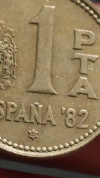 Moneda 1 Peseta España 1980