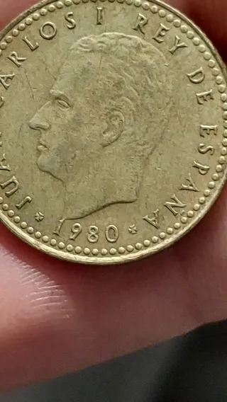 Moneda 1 Peseta España 1980