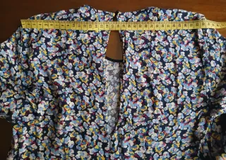 Vestido mujer manga larga floral