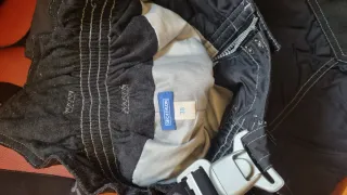 Pantalón de esquí negro con tirantes