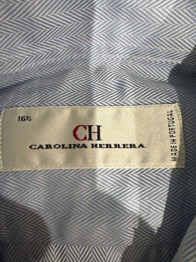 Camisa Carolina Herrera Azul