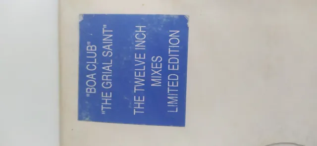 BOA CLUB - The Grial Saint (The Twelve Inch Mixes)