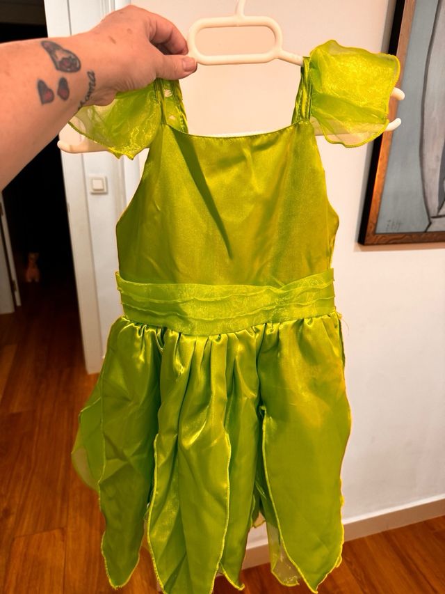 Disfraz Campanilla Talla 6/8 años