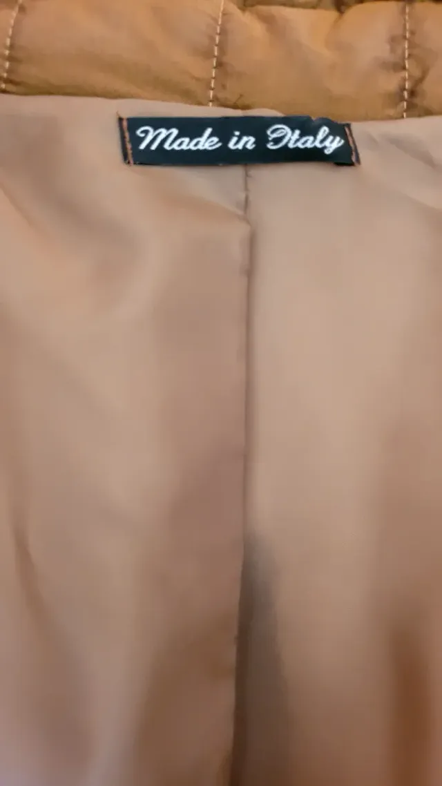 Piumino donna con pelliccia ecologica