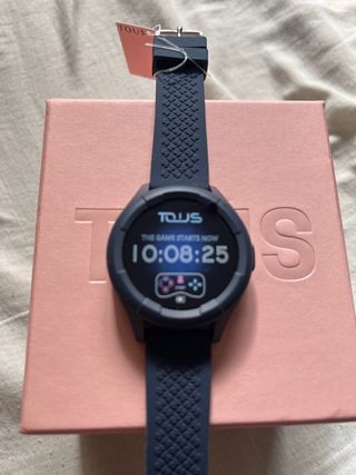 Reloj digital Tous azul y rosa