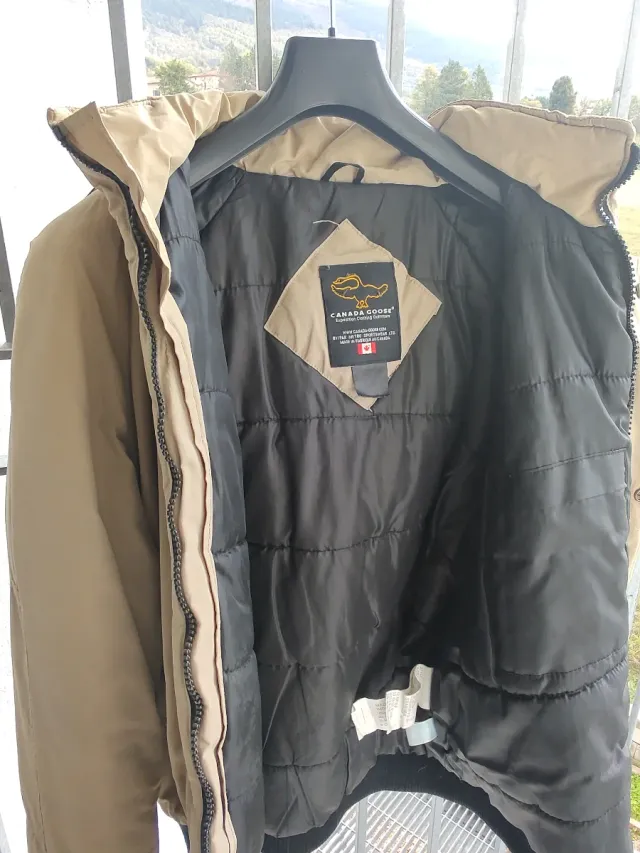 Giacca Canada Goose Uomo Beige