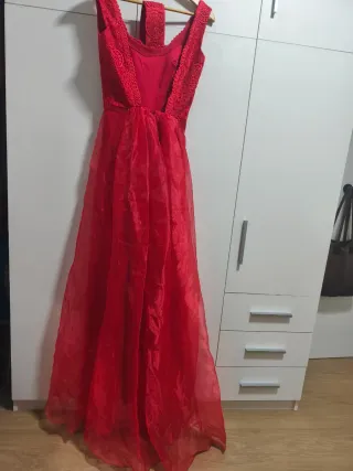 Vestido fiesta rojo fin de año