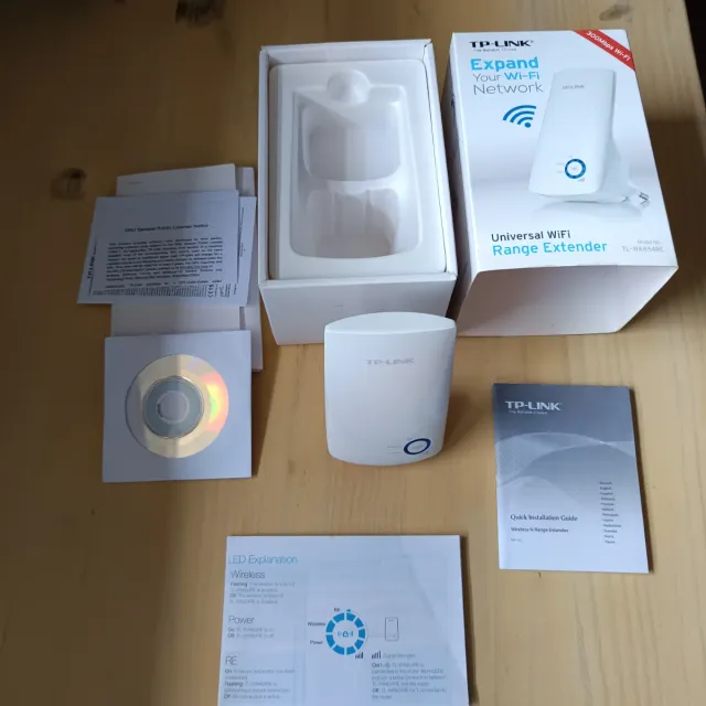 Repetidor WiFi TP-Link TL-WA854RE