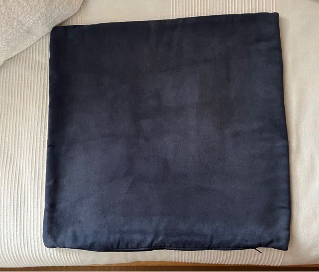 3 Capas Almofadas Estrelas Azul e Branco