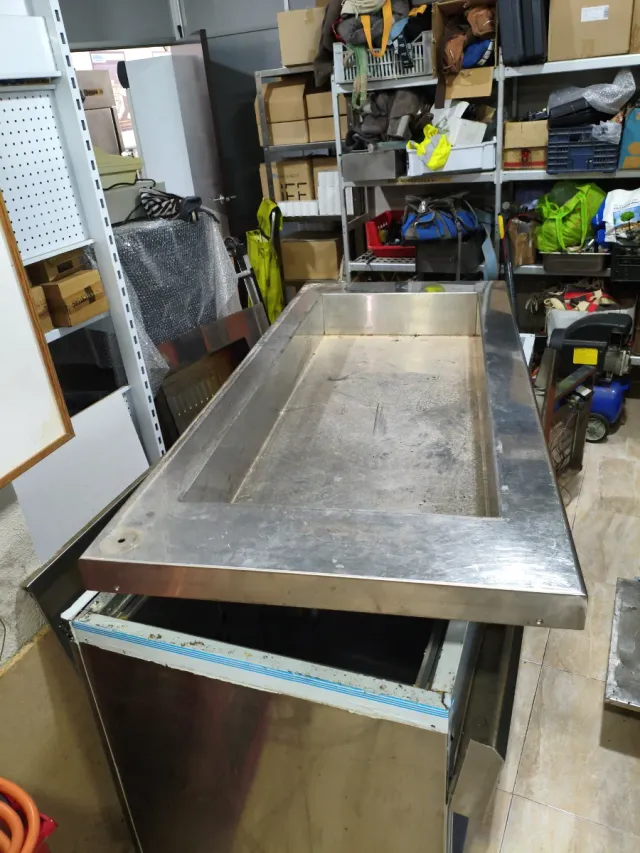 Cuba Inox Multifunción Con desagüe.