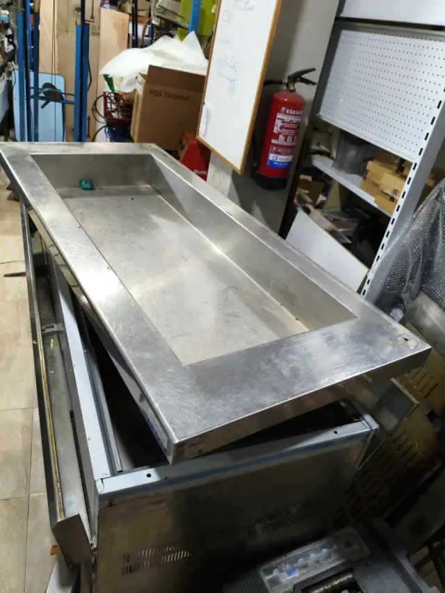 Cuba Inox Multifunción Con desagüe.