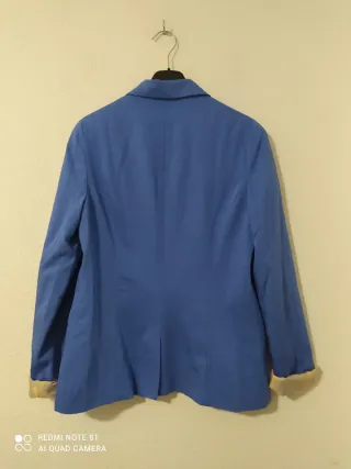 Blazer Azul Bershka