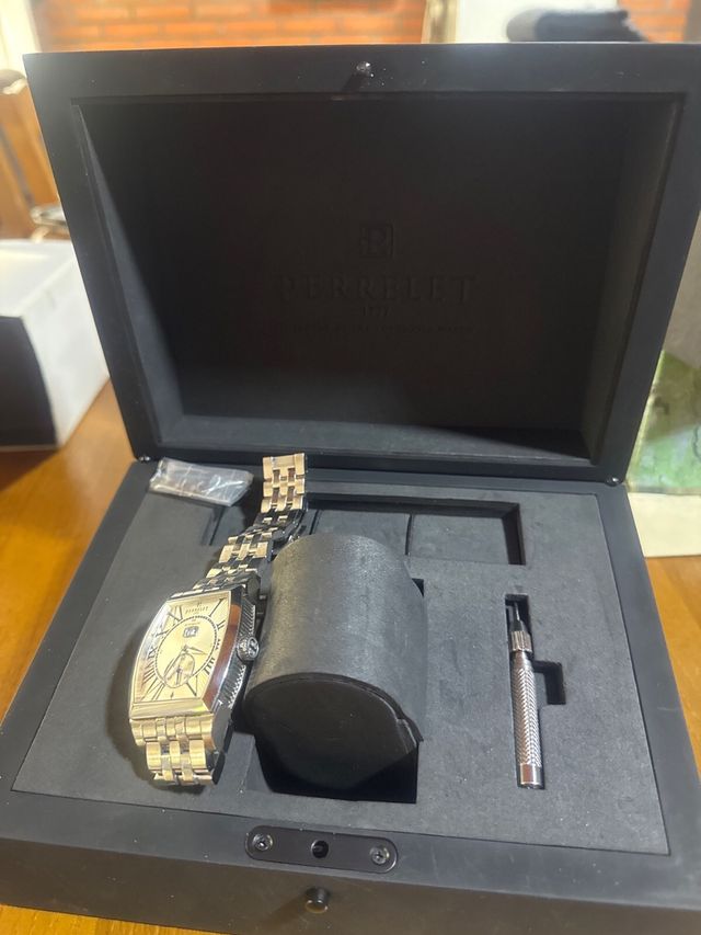 Reloj Perrelet Automático Cristal Zafiro