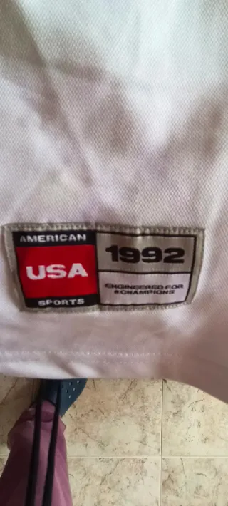 Camiseta Béisbol New York Blanca