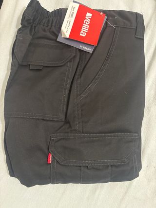 Pantalón de trabajo Velilla negro talla 44