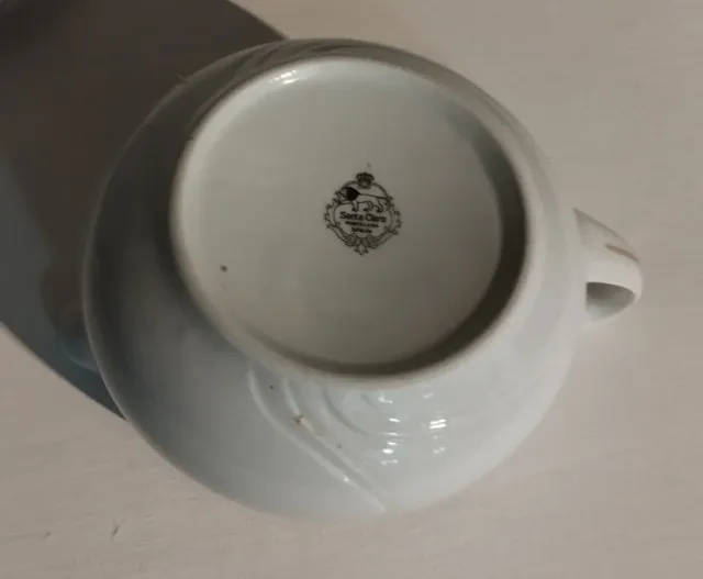 Salsera Santa Clara Porcelana Dorada