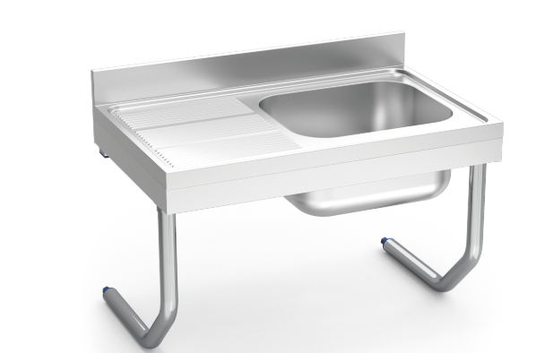 Fregadero Gama 600 con Palomillas 100x60