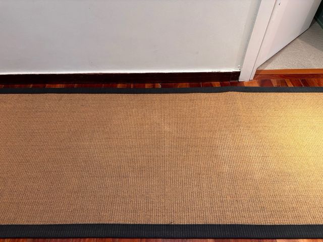 Alfombra de pasillo yute