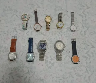 Mix 10 Orologi Uomo/Donna Funzionanti