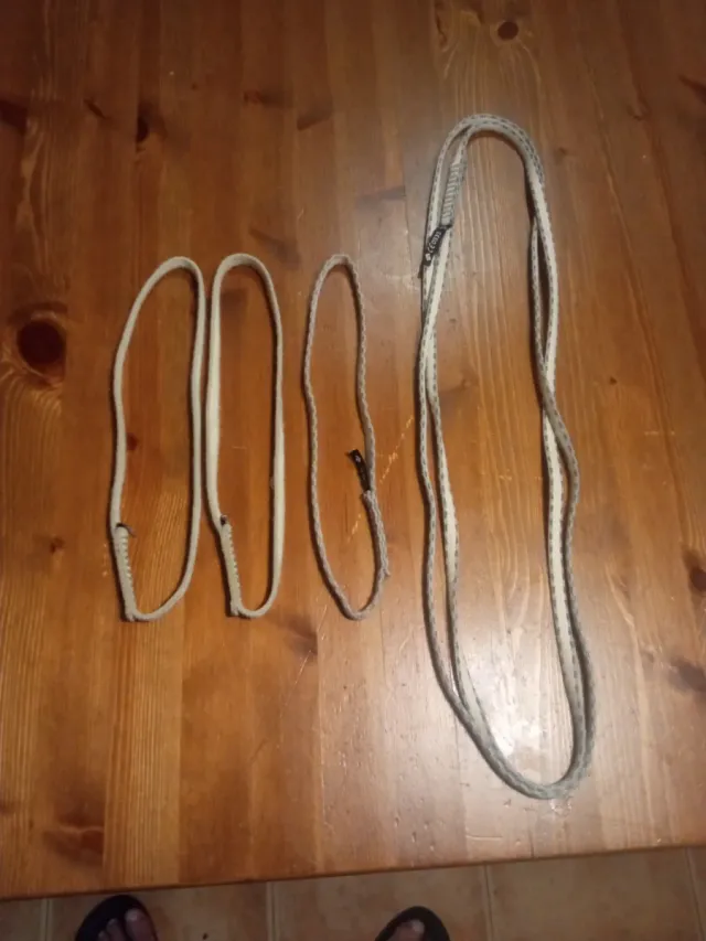 4 Cintas cosidas escalada alpinismo