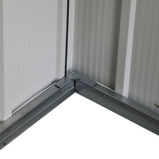 Caseta "ECO Shed 6x4" de metal - Antracita