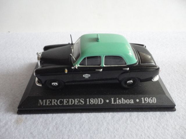 Taxi Mercedes 180D Lisboa 1960 1:43