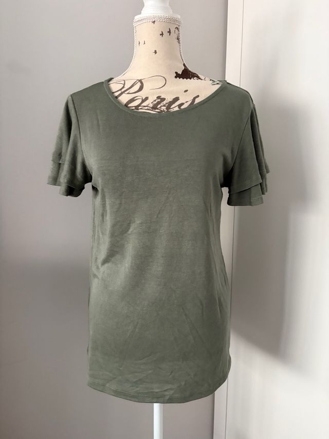 Camiseta Mamalicious Talla S Verde Oliva
