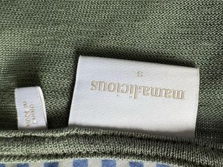 Camiseta Mamalicious Talla S Verde Oliva