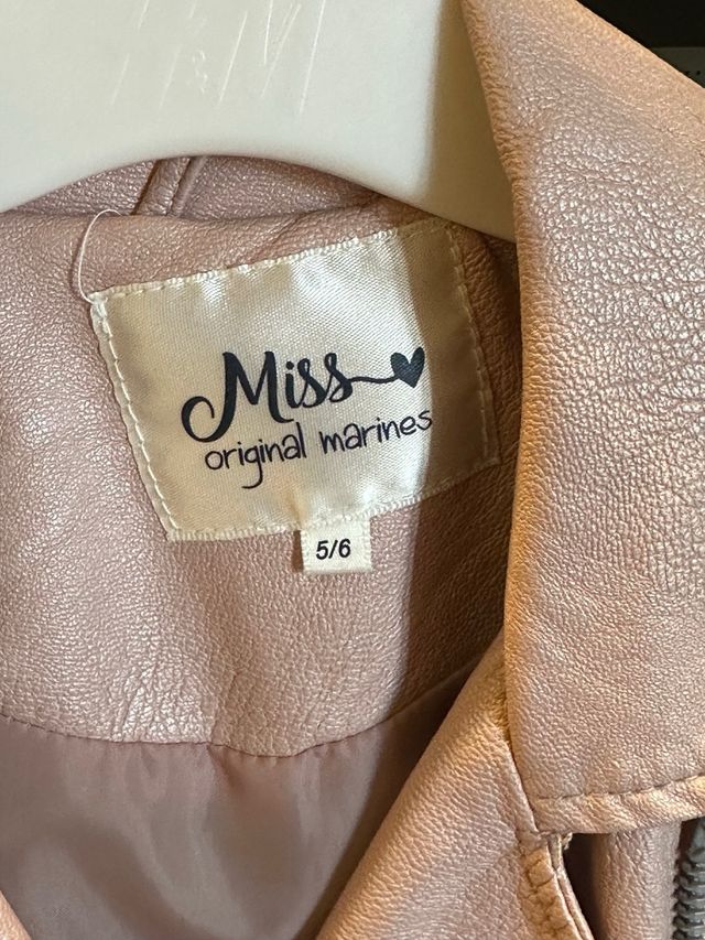 Giacca similpelle bambina Original Marines 5/6 ann