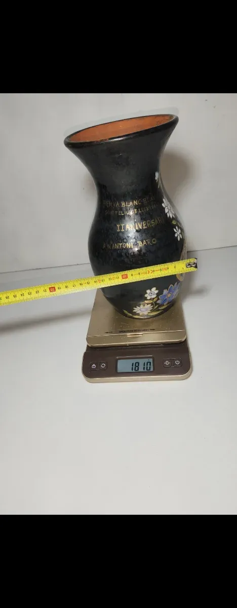 Jarrón RCD Espanyol Cerámica Decorativa