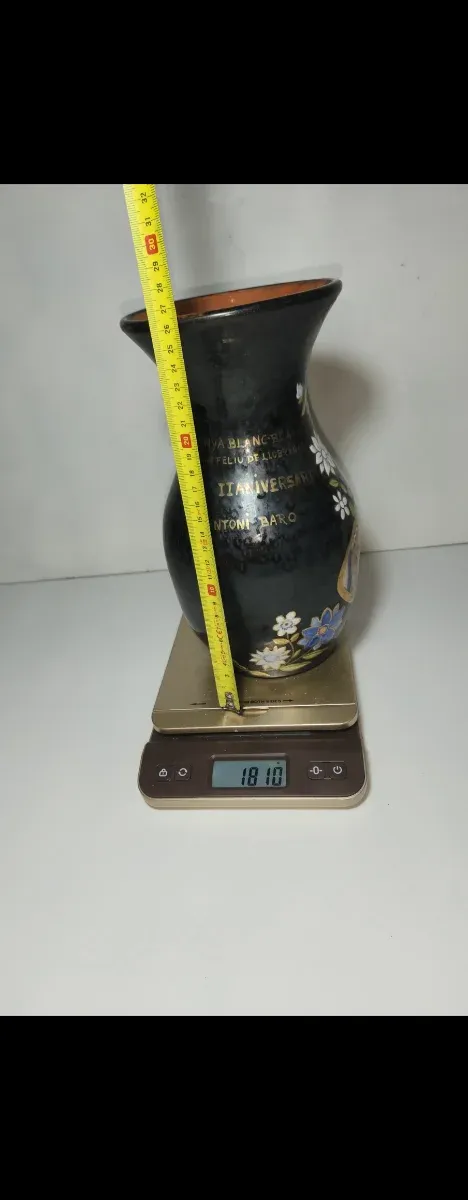 Jarrón RCD Espanyol Cerámica Decorativa