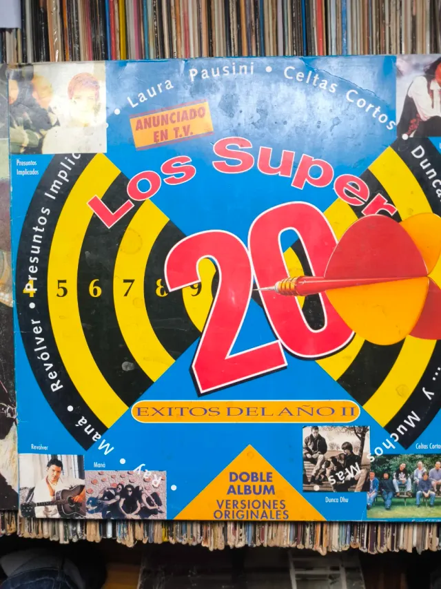 Vinilo Los Super 20 Exitos Del Año II