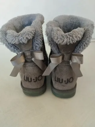 Stivaletti Liu Jo donna grigio/argento