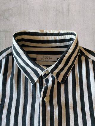 Camicia uomo Bershka a righe