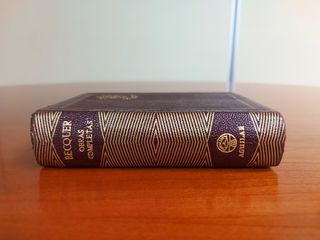 G. A. Bécquer Obras Completas. Aguilar Joya, 1954.