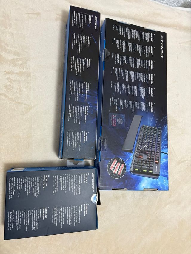 Pack Gaming Erazer: Teclado, Ratón y Alfombrilla