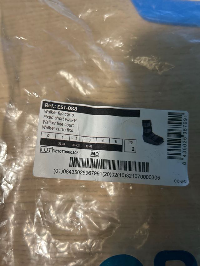 Walker Fijo Corto Orliman