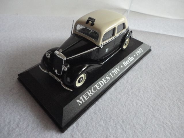 Taxi Mercedes 170V Berlín 1952 1:43