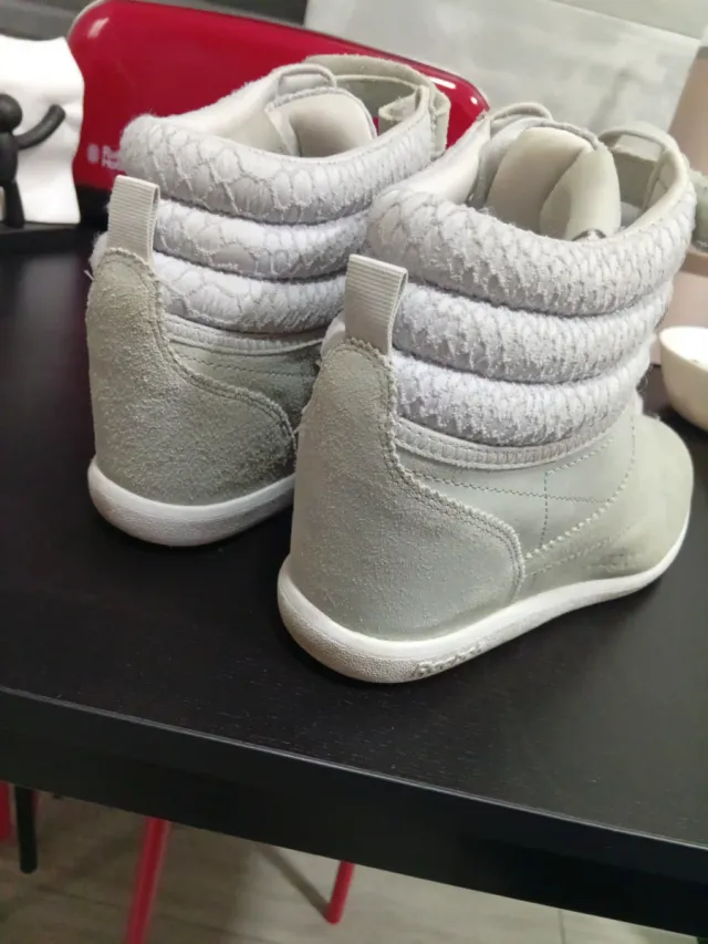 Reebok Mujer Gris/Blanco