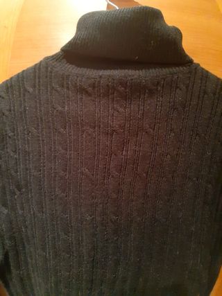 Jersey lana ochos cuello alto talla S