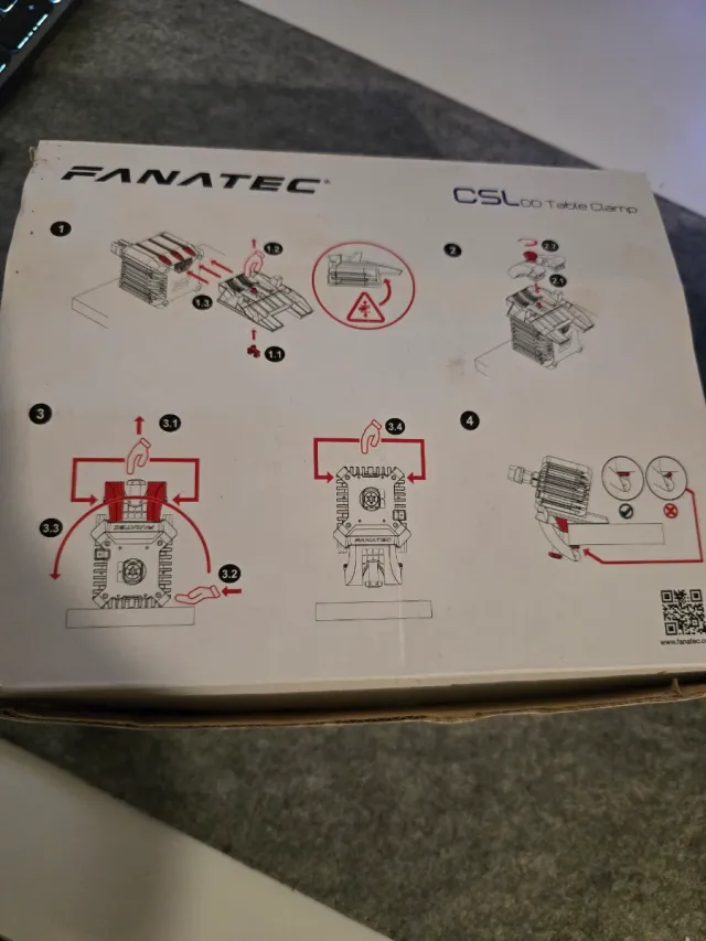 Mesa Fanatec CSL DD Clamp