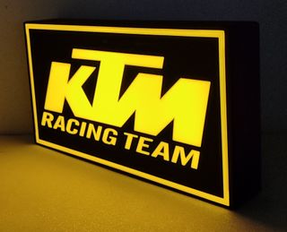 Lámpara LED Logo KTM Racing Team 20% DESCUENTO