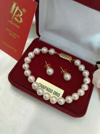 Conjunto Perlas Mallorca IB Collection